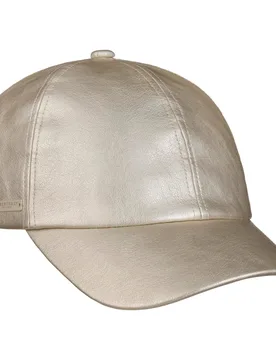 Uni Faux Leather Cap by - beige - Damen - Size: One Size - Seeberger - FashionsVida