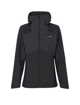 Chaqueta de senderismo para mujer Simony 2.5L con capucha negro 38