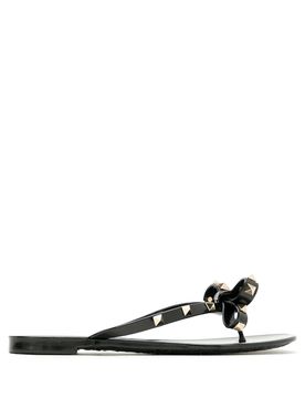 Women's Rockstud Thong Sandals with Summer Strap Detail
