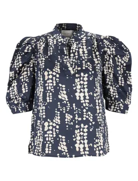 Roella Scatter Print Blouse female - 36 - FashionsVida