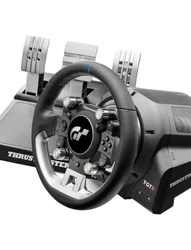 Volant Et Pédales T-gt Ii Black One Size unisex