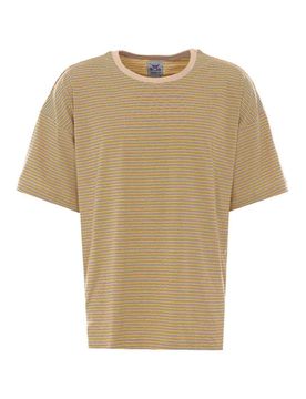 Howlin T-shirt a righe biscotto