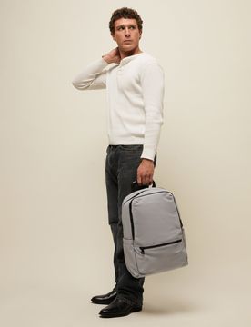 Icaro nylon backpack with 15.6-inch laptop pocket