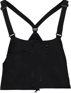 Norrona Plastron pare-neige Flex1 Ski/Snowboard Zip-In Bib M Caviar Black für Herren Größe S schwarz - Norröna - FashionsVida
