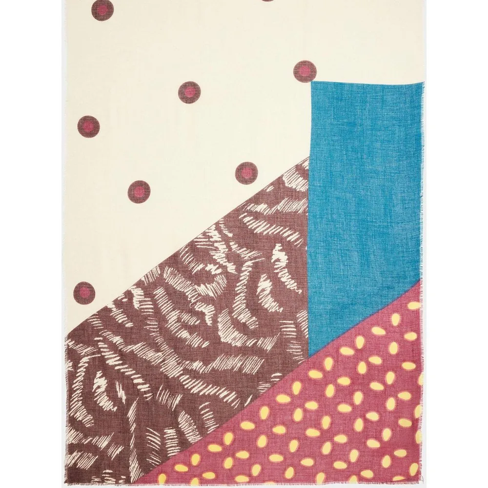 Pañuelo con pespuntes y microestampado - Parfois - FashionsVida