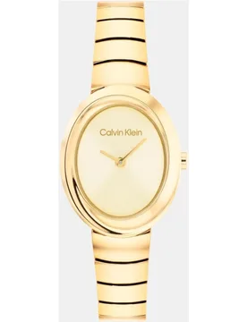 Reloj de mujer Twisted Bezel 25100147 de acero - Calvin Klein - FashionsVida