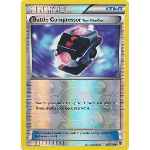 Pokemon XY Phantom Forces 92/119 Battle Compressor (Reverse Holo) - Pokémon - FashionsVida