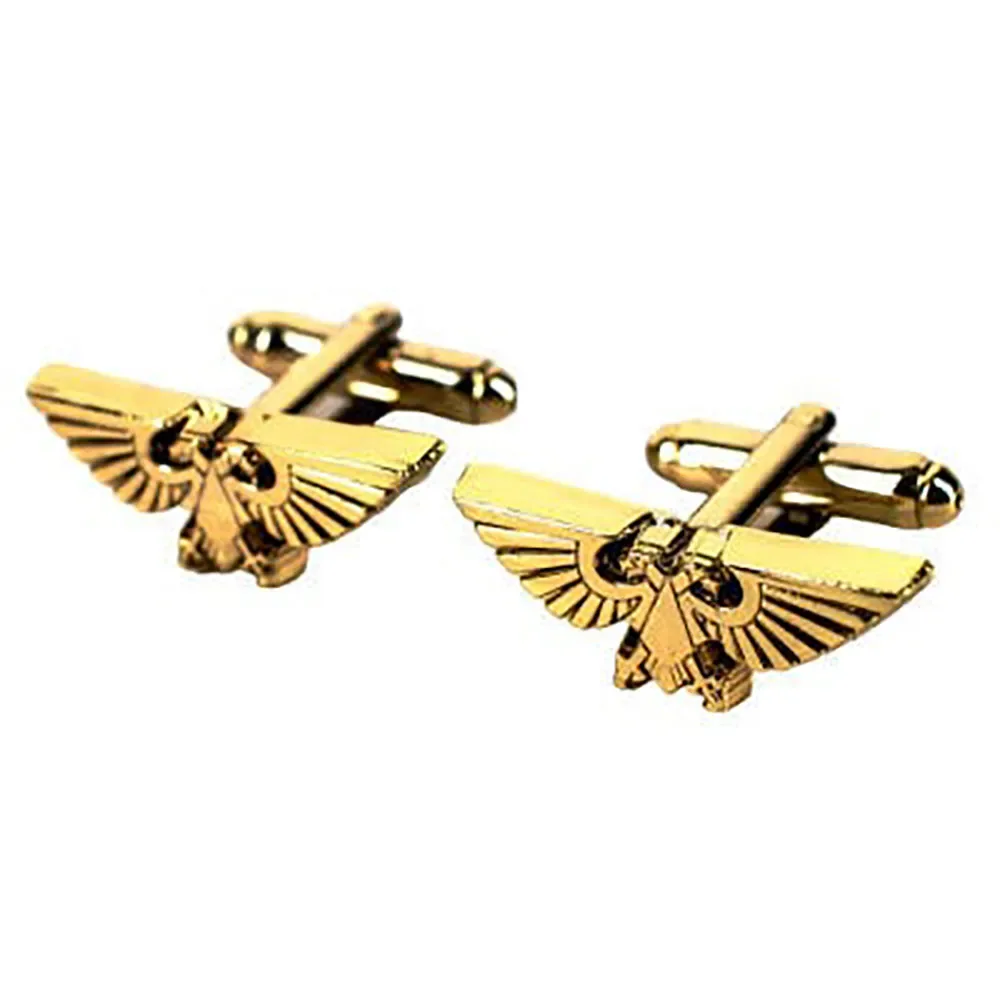 Boutons De Manchette Warhammer 40.000 Imperium Twins Multicolor One Size unisex - Aaa Merchandise - FashionsVida
