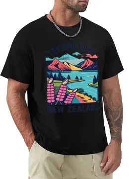 Explore Lake Tekapo, Takapo Lake stargazing, Lake Side Lupins, Resorts, Tekapo Lake, Camping And Backpacking T-Shirt - Aliexpress - FashionsVida