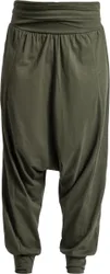 Stoffhose für Damen dunkelgrün "Relax" von - Frauen - female