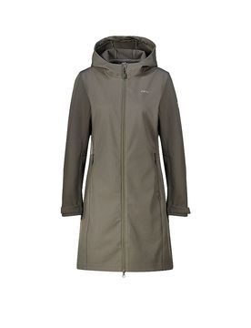 Abrigo Softshell de Invierno para Mujer Touloluse con Capucha gris 44