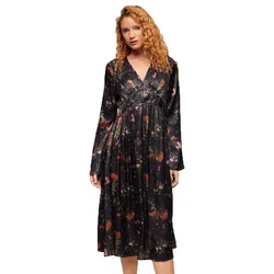 Vestito Midi A Maniche Lunghe W8011795a Alpine Lake Black S