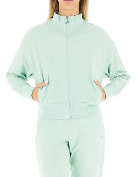 DEHA Felpa in cotone VERDE MENTA L