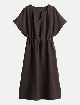 Opus Midikleid Werissa Braun 40