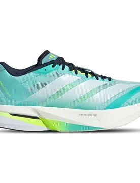 Adizero Boston 13 Uomo - Sneakers Verde acqua - Taglia 46 2/3 - Rete/Sintetico 46 2/3 - Adidas - FashionsVida