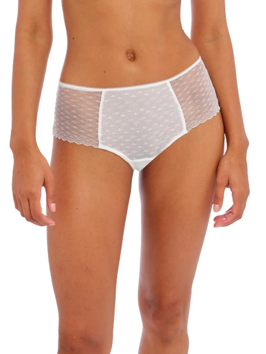 Womens Signature Short - White Material_polyamide - Size Small - Freya - FashionsVida