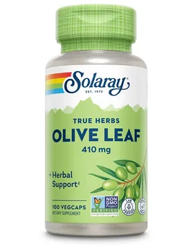 Capsule Olive Leaf 10mg 100 Unità Multicolour - Solaray - FashionsVida