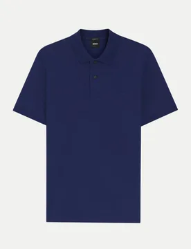 Boss Black Poloshirt Pallas Blau M - BOSS - FashionsVida