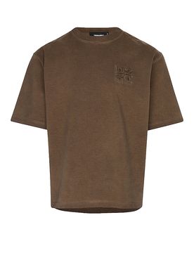 Camiseta Loose Fit marrón XL