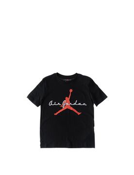 T-shirt girocollo JORDAN NERO 8-10