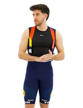 Cuissard Team Original Lidl-trek 2025 - Santini - FashionsVida