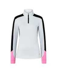 Camiseta interior con cremallera Mirna para mujer blanco M