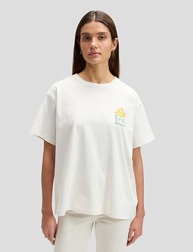Modern Relaxed Maker Tee Ecru Größe XL female