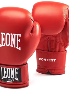 Gants De Combat Contest Red 10 oz