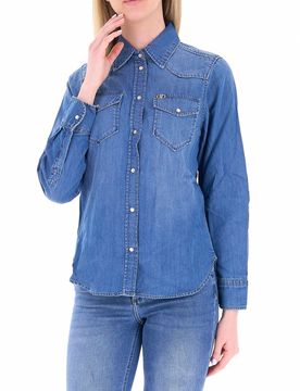 LIU JO Camicia in jeans BLU 38