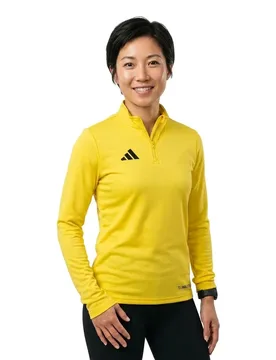 Sweat à Demi-zip Entrada 26 Training Team Yellow / Black XL - Adidas - FashionsVida