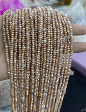 Natural Freshwater Pearl 3-4mm Loose isolation Bead for Jewelry Make DIY Necklace Bracelet Accessories Women Wedding - Aliexpress - FashionsVida