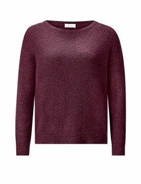 Pullover dunkelrot S damen - RICHROYAL - FashionsVida