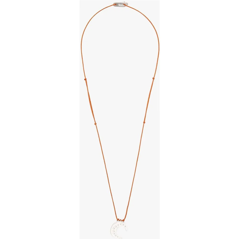 Collar de cordón con abalorio de luna decorativa - Parfois - FashionsVida