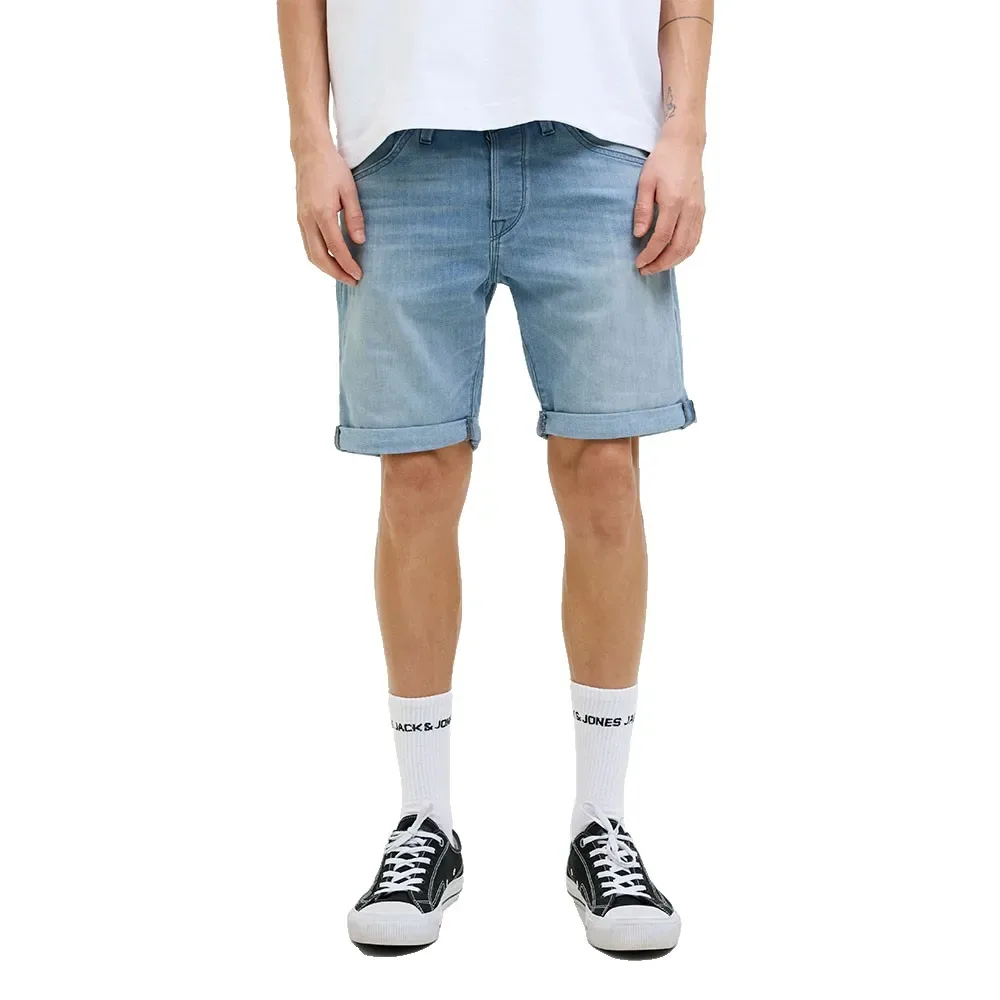 Short En Jean Rick Fox Cb 310 Blue S - Jack & jones - FashionsVida