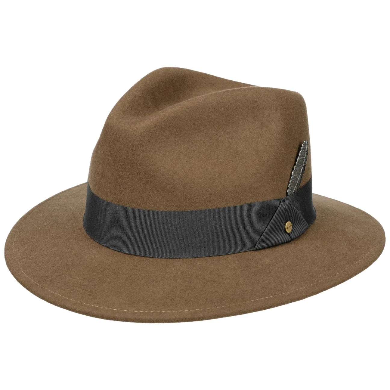 Vencaster Traveller Wool Hat by - brown - Female - Size: L (58-59 cm) - Stetson - FashionsVida