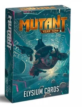 Mutant: Year Zero - Elysium Card Deck - Free League Publishing - FashionsVida