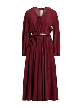 Midi-Kleid Damen Purpur 40 Damen