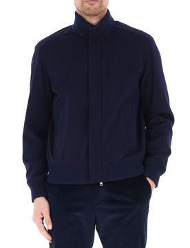 Bomber in cashmere BLU NOTTE XXL
