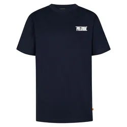Maglietta A Maniche Corte B-1060-tsr683 Navy Blue 13-14 Anni