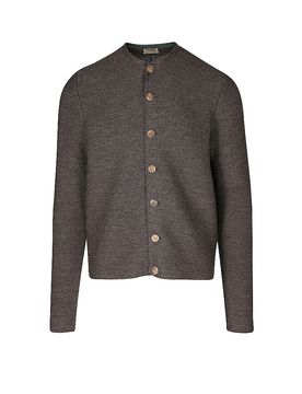 Trachten Strickjacke ALOISIUS grau XL herren