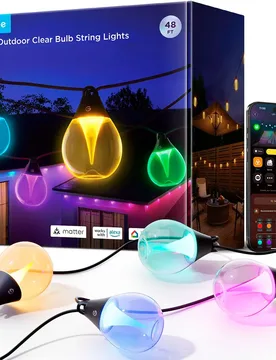 Guirlande Lumineuse 15m Black / Clear One Size - Govee - FashionsVida