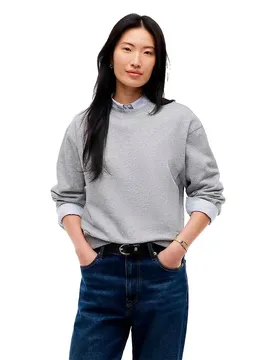Sweat-shirt Ww0ww52355 Light Grey Heather M