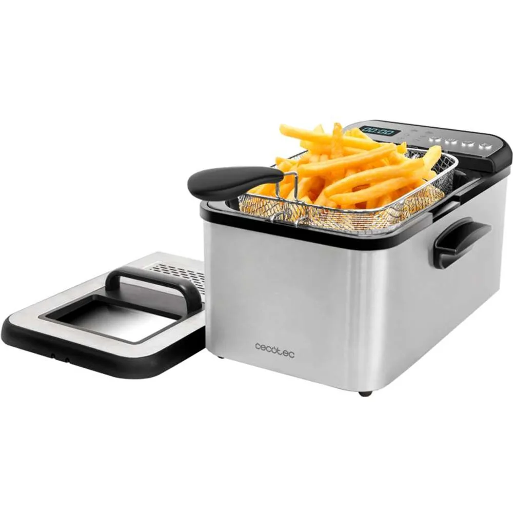 Freidora CleanFry Luxury 3000 3,2L - Cecotec - FashionsVida