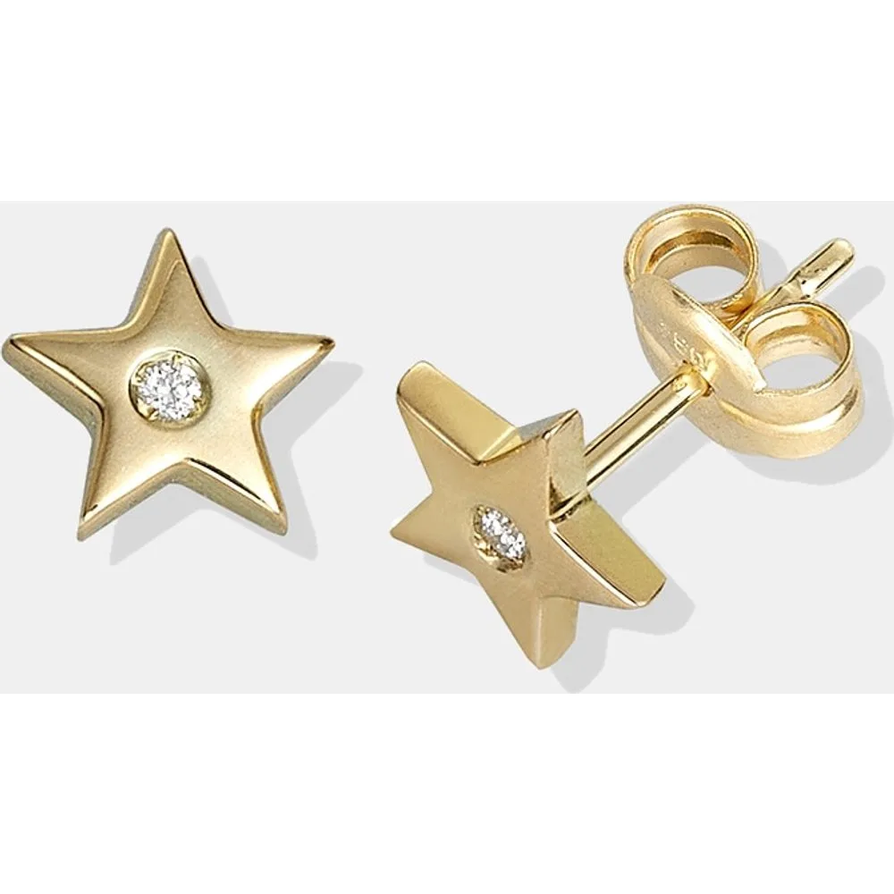 Pendientes de oro y diamantes - El Corte Inglés - FashionsVida