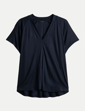 Opus Jerseyshirt Sanebie Blau 42