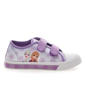 Sneaker lilla con luci D14446 27