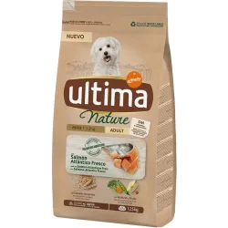 Pienso para perros adultos mini Nature salmón 1,25 kg