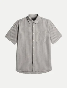 Regular-Fit Hemd Gestreift Grau L - G-Star RAW - FashionsVida