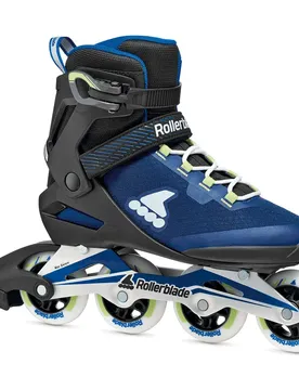 Patins En Ligne Macroblade 80 Marine Blue / Light Green EU 45 1/2