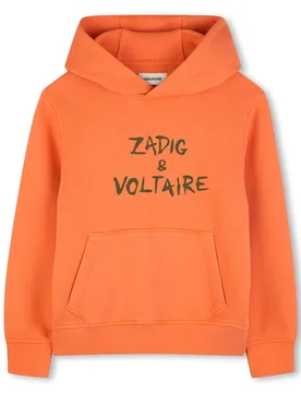 Sweat à Capuche X60592 Peach 12 Années Garçon - Zadig & Voltaire - FashionsVida